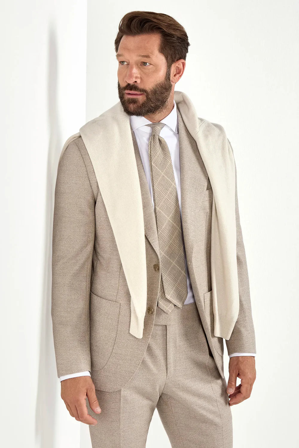 Abito sabbia Made in Italy